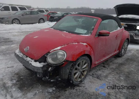 2013 Volkswagen Beetle 2.0L Tdi из США, поврежденный, VIN 3VW5L7ATXDM816017